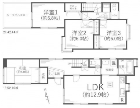 間取り図　-